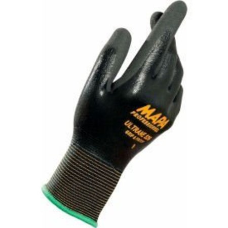 MAPA GLOVES C/O RCP MAPA® Ultrane 526 Grip & Proof Nitrile Fully Coated Gloves, Lt Weight, 1 Pair, Size 9, 526419 526419